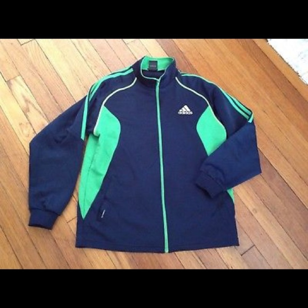 ADIDAS CLIMATE JACKET NAVY BLUE
